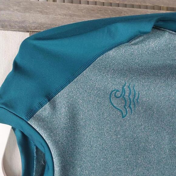 Boys' Wave Long Sleeve Rash Guard Swim Shirt | Art Class | M - Picture 2 of 9